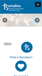 Mobile Screenshot of barnabasnassau.org